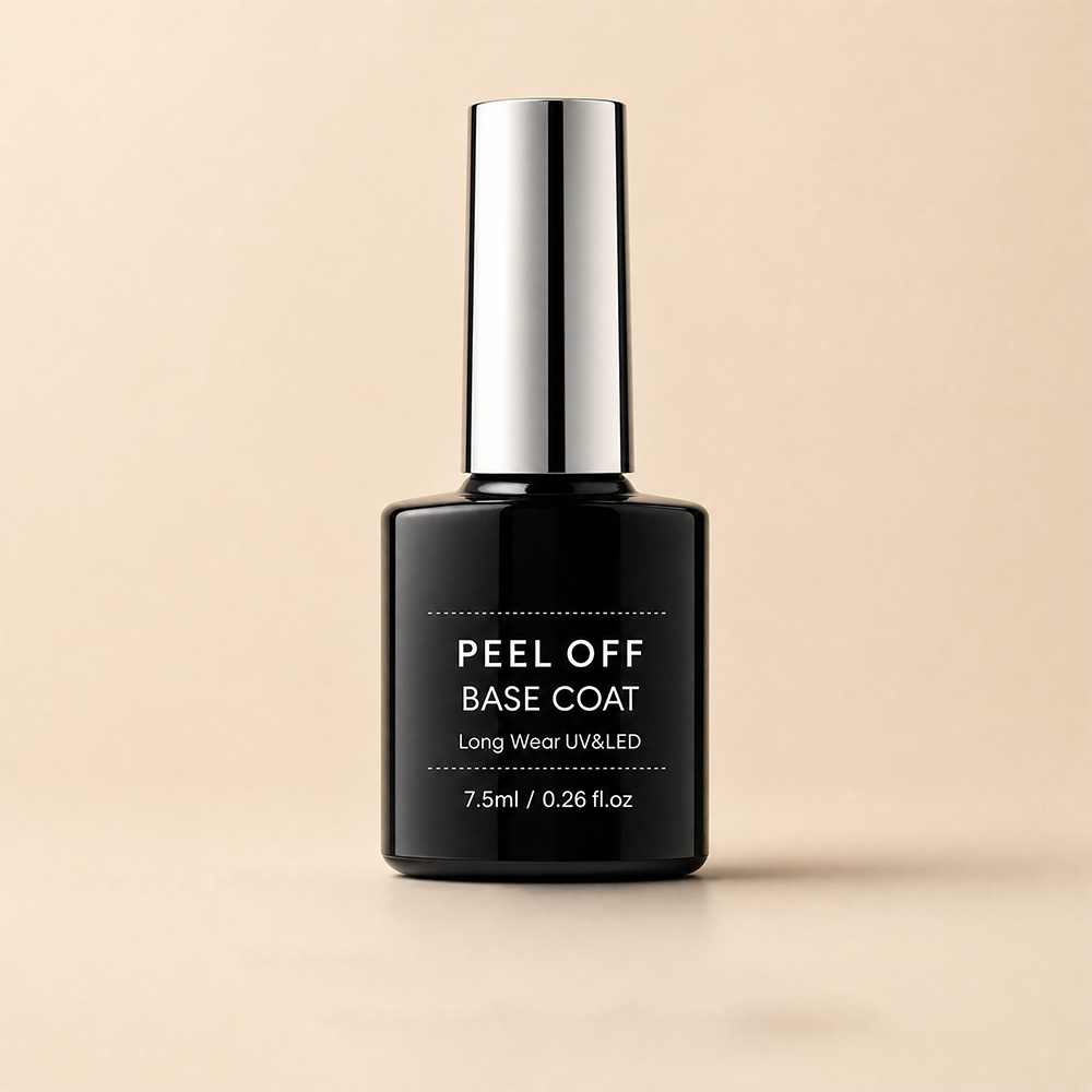 La Base Peel-Off — le retrait sans dissolvant