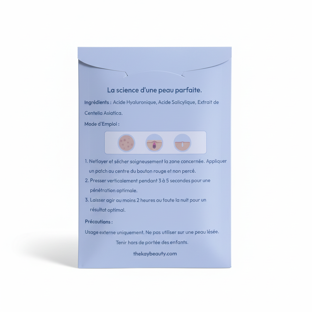 Patchs Microneedling Anti-Boutons – Résultat en 1 nuit