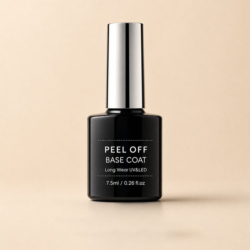 La Base Peel-Off — le retrait sans dissolvant